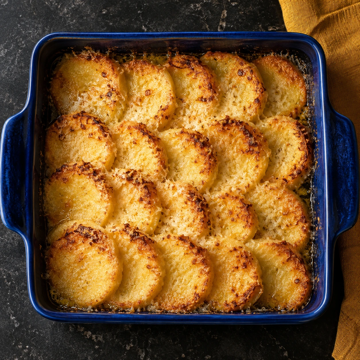 Baked Semolina Gnocchi alla Romana