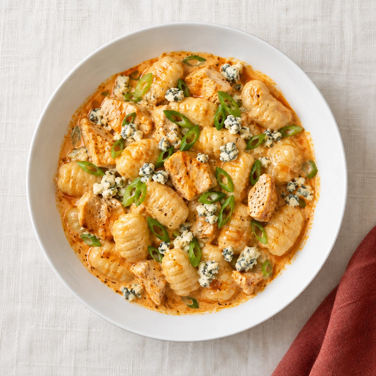 Buffalo Chicken Gnocchi