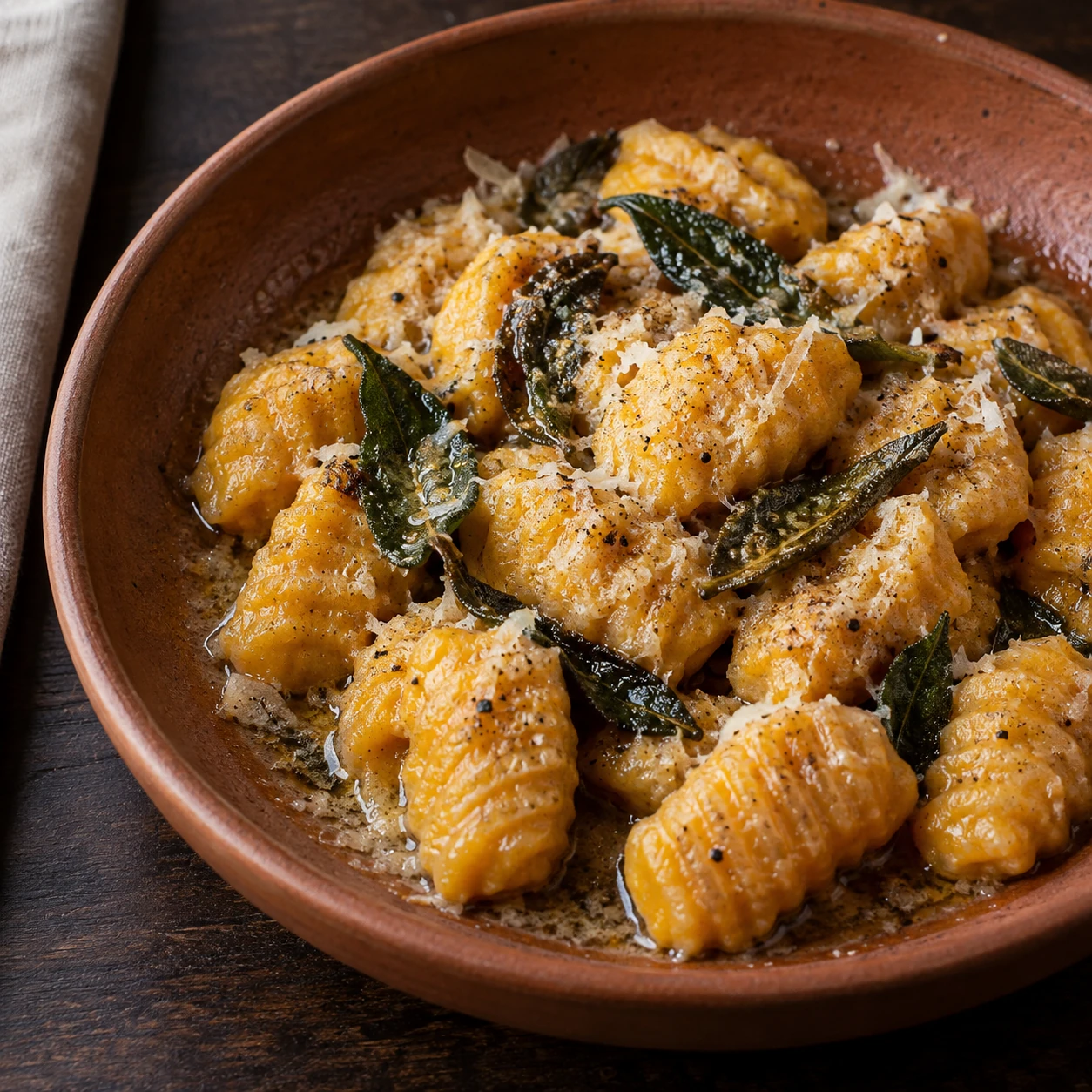 Butternut Squash Gnocchi with Sage Butter