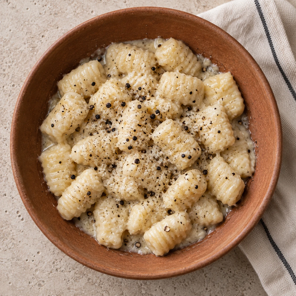 Gnocchi Cacio e Pepe