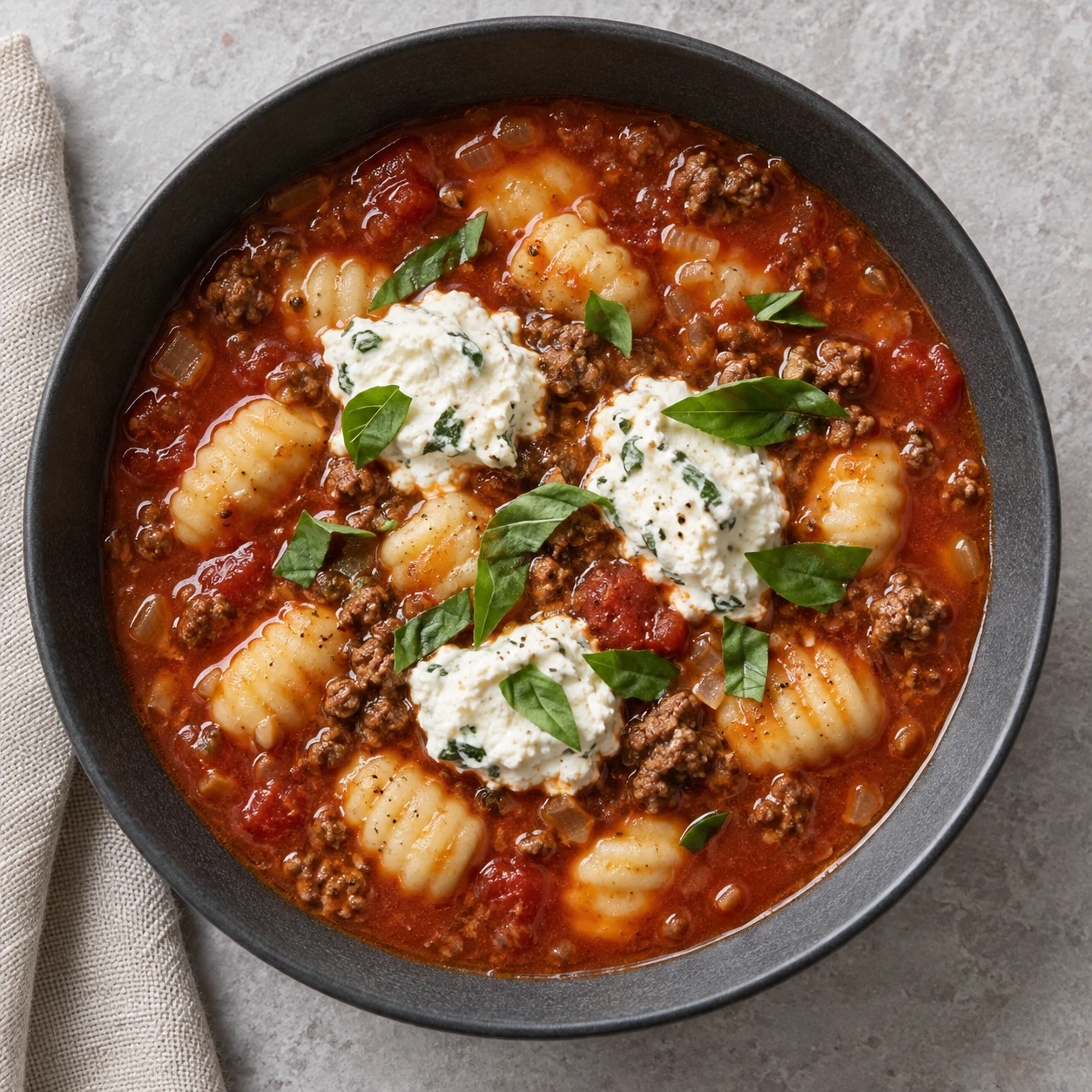 Gnocchi Lasagna Soup
