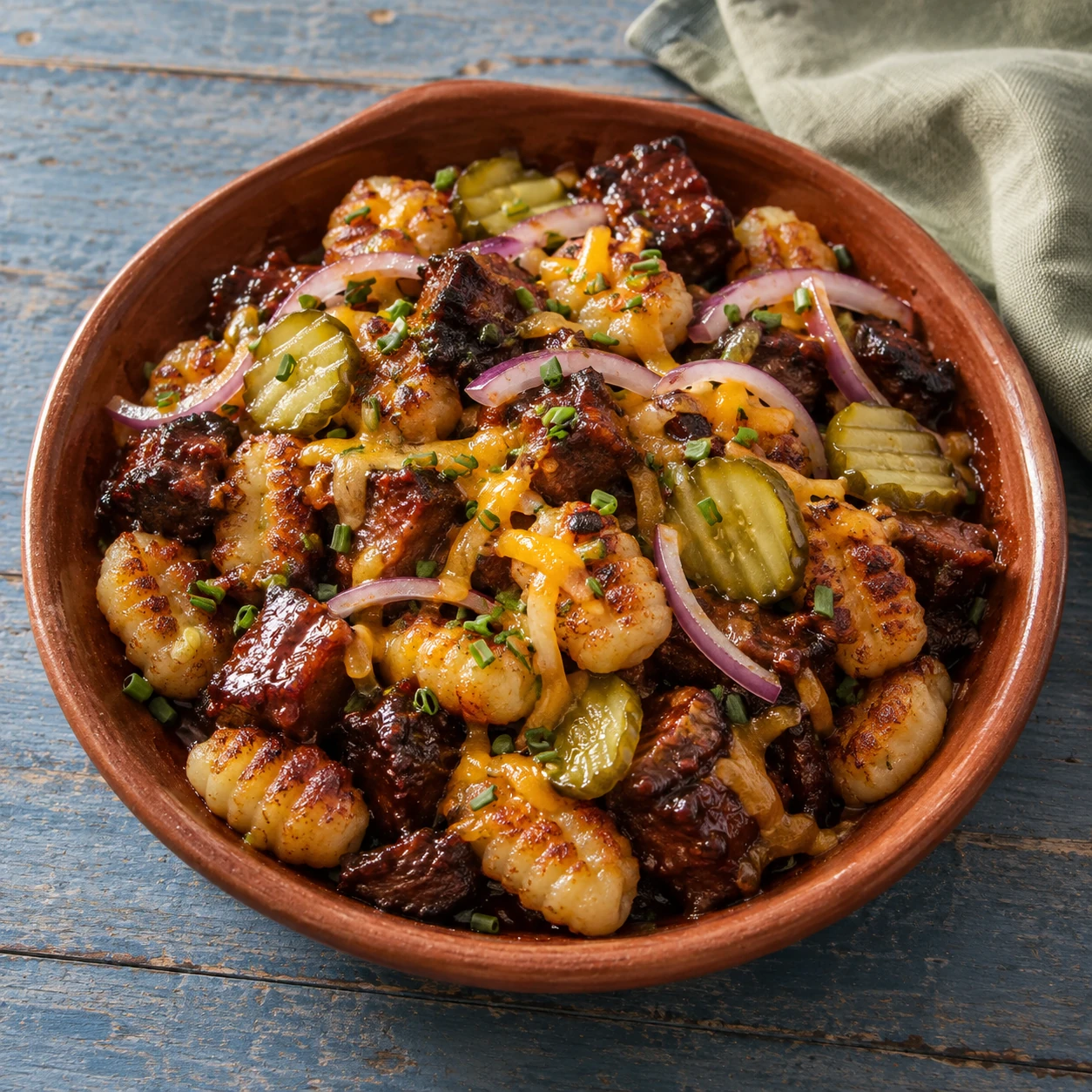 Kansas City Burnt Ends Gnocchi