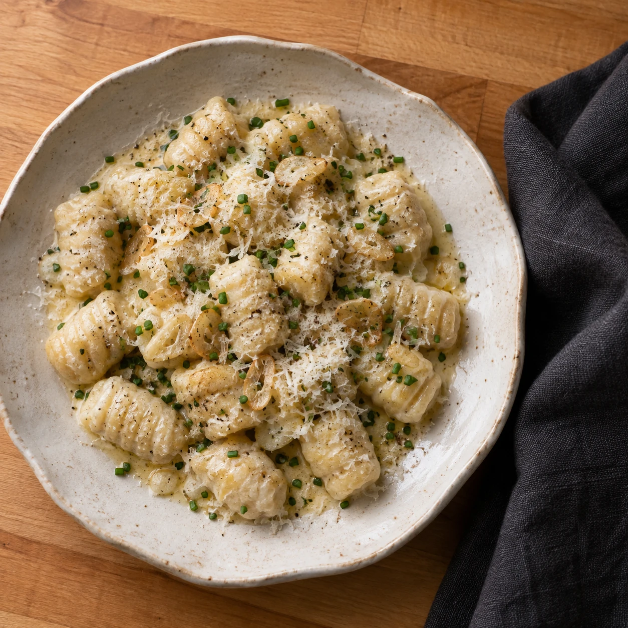 Sourdough Discard Potato Gnocchi