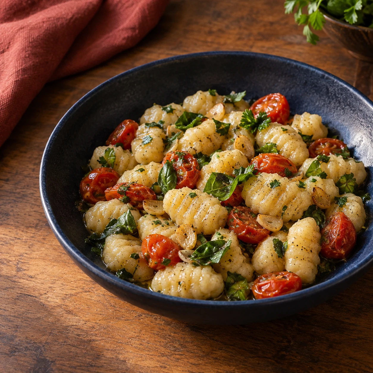 Vegan Eggless Potato Gnocchi