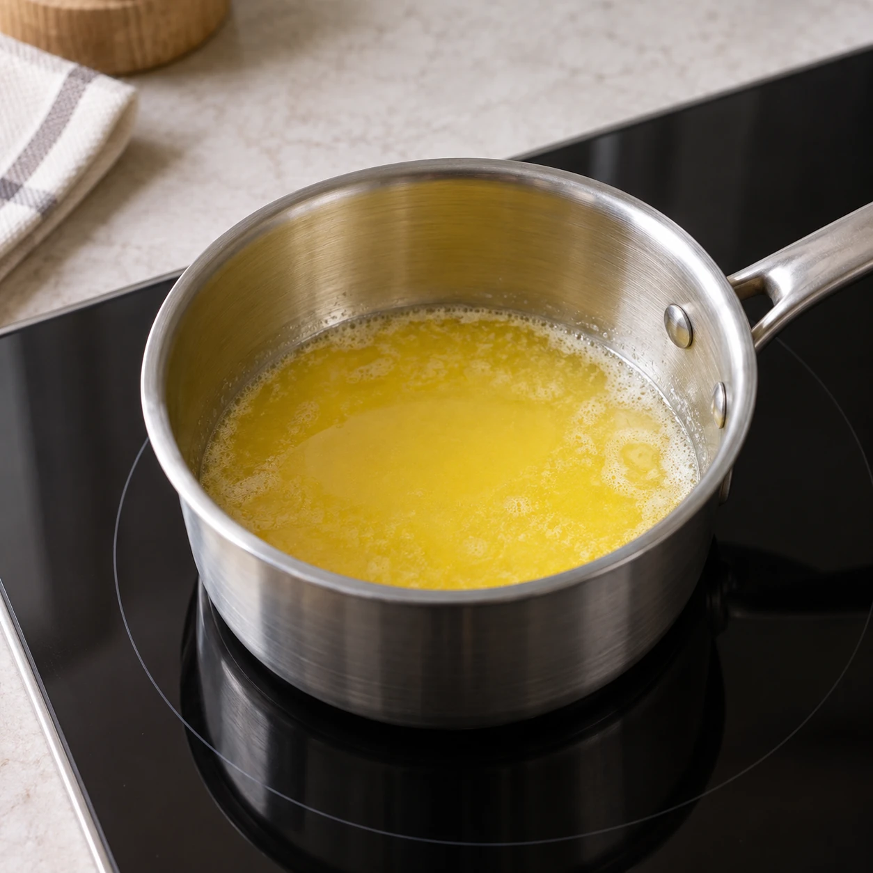 Melt the butter
