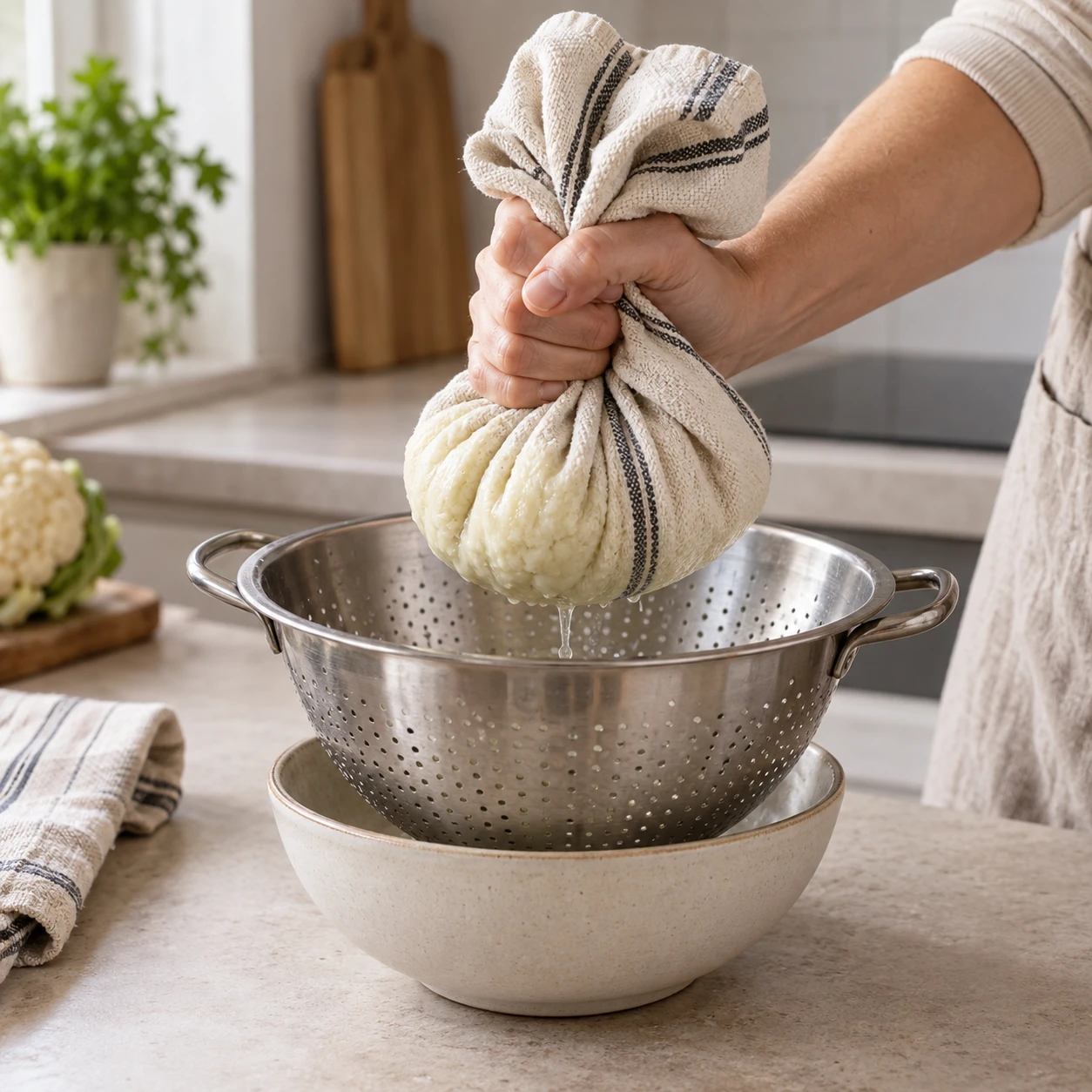 Cook the cauliflower