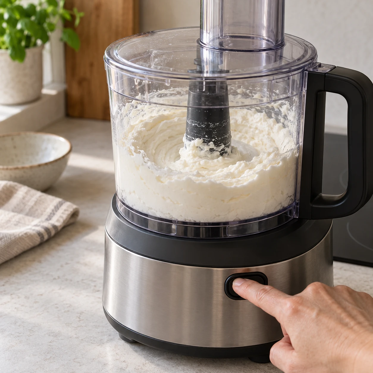 Prepare the ricotta and lemon