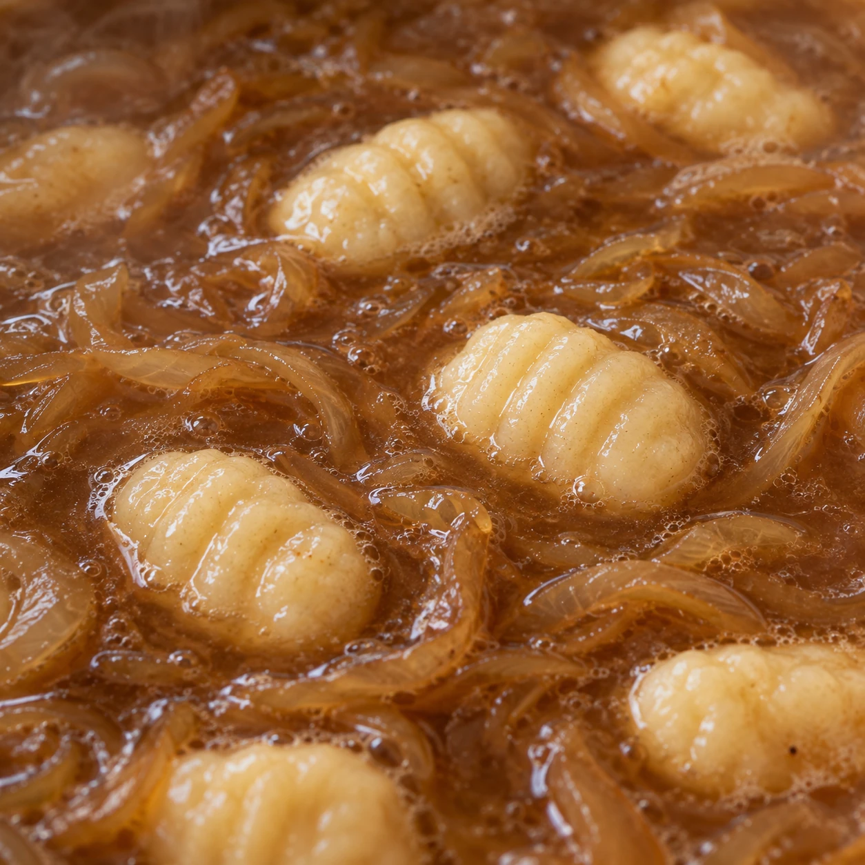 Cook the gnocchi directly in the soup