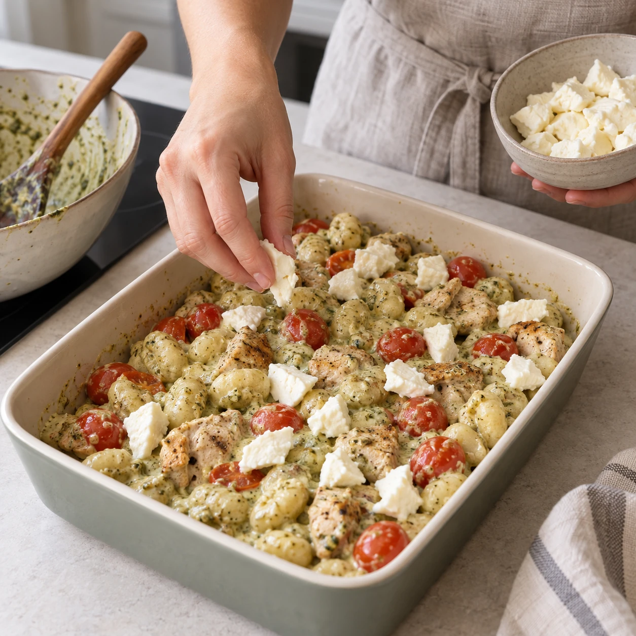 Assemble the bake