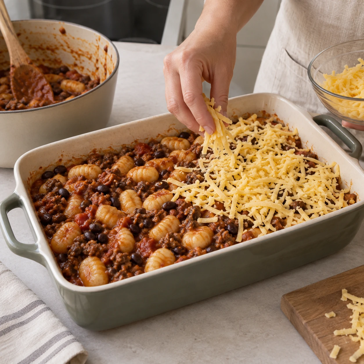 Assemble the bake