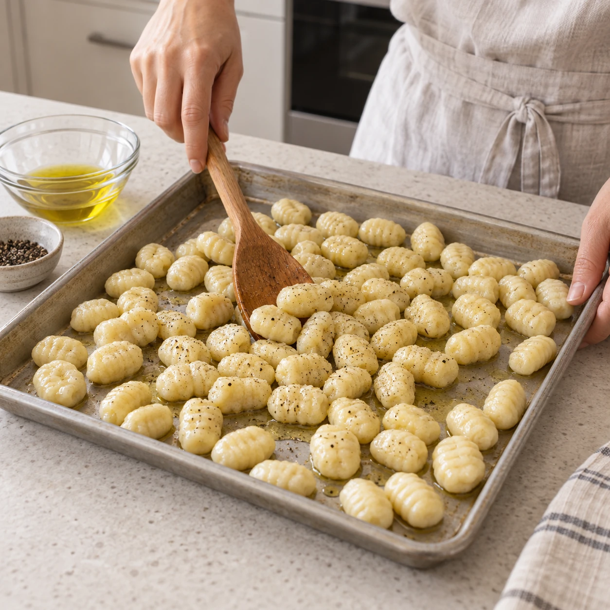 Start the sheet-pan roast