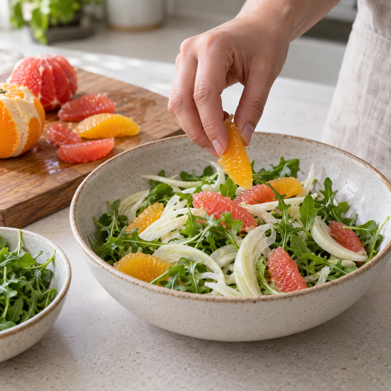 Make the citrus salad