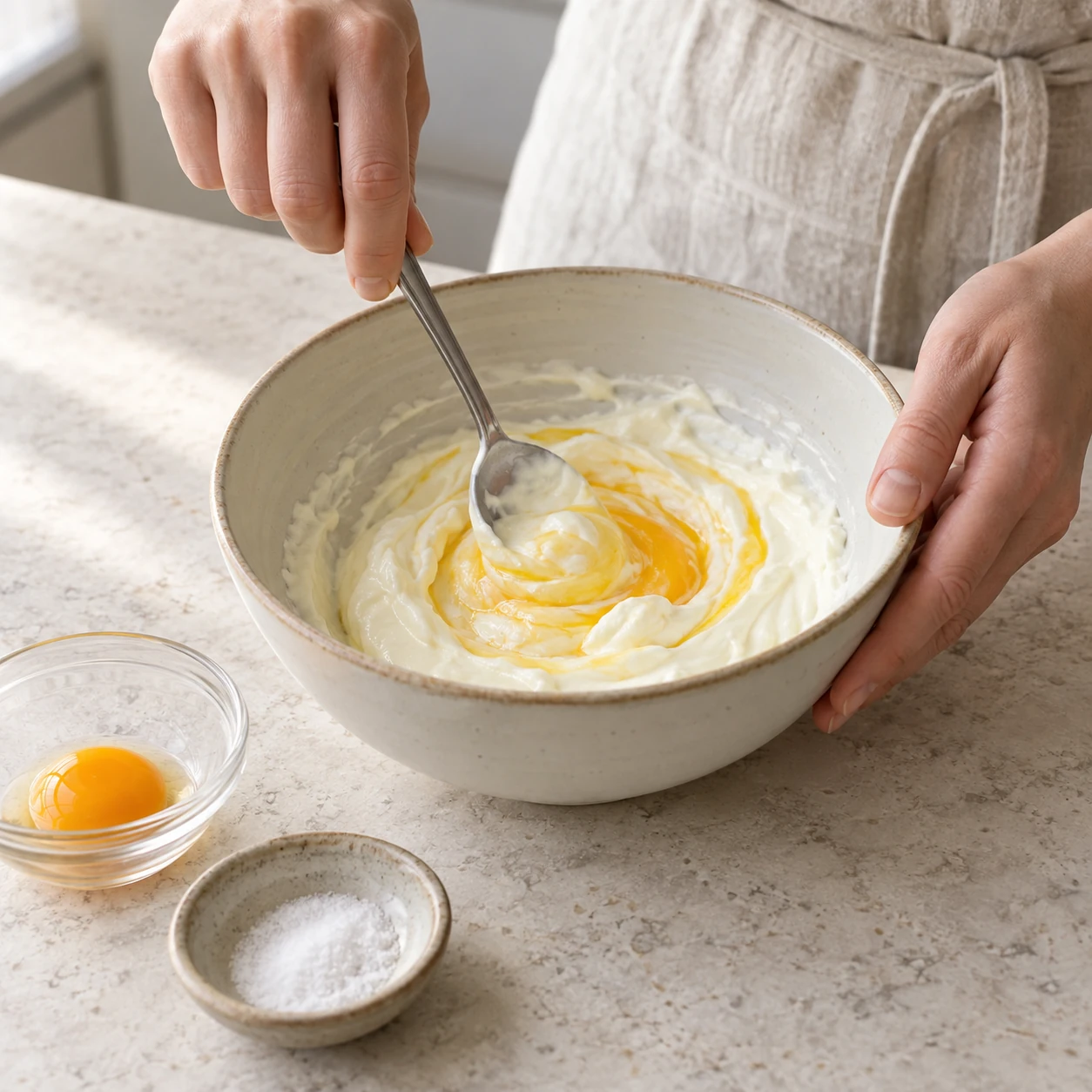 Make the yogurt base