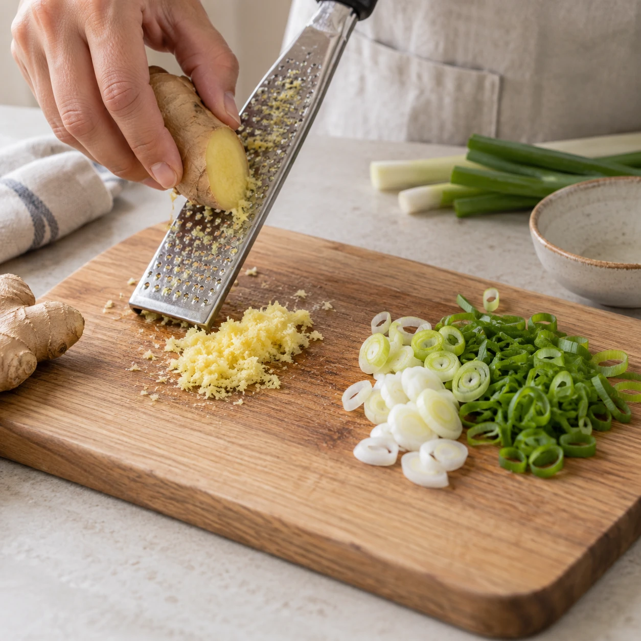 Prepare the aromatics