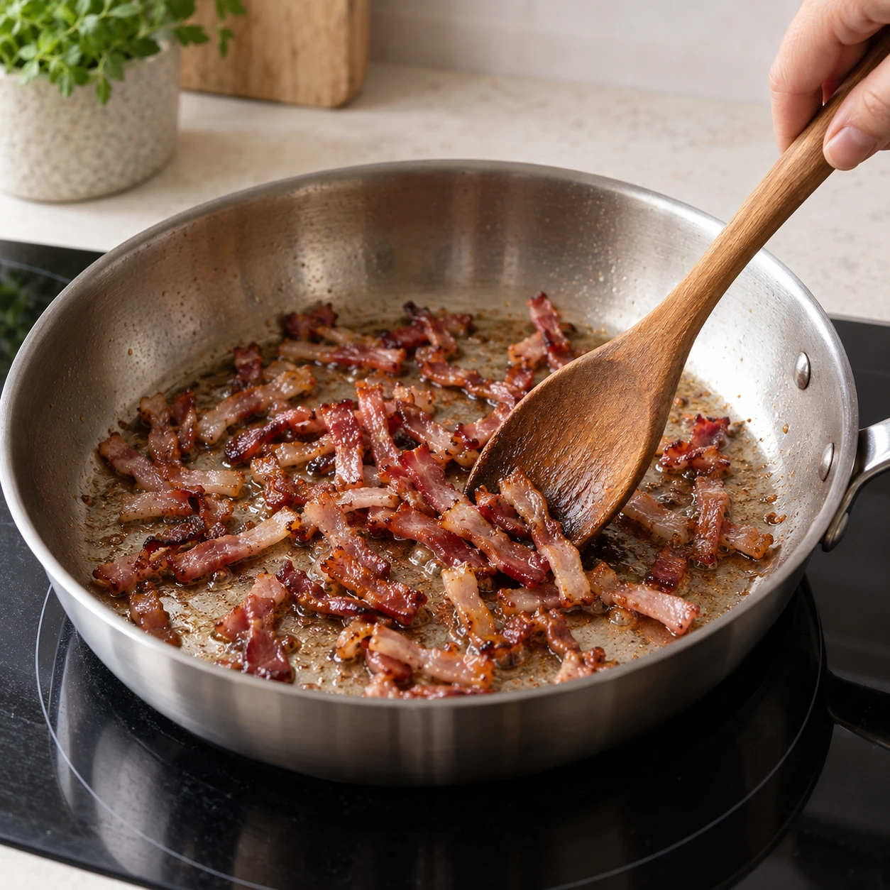 Crisp the speck