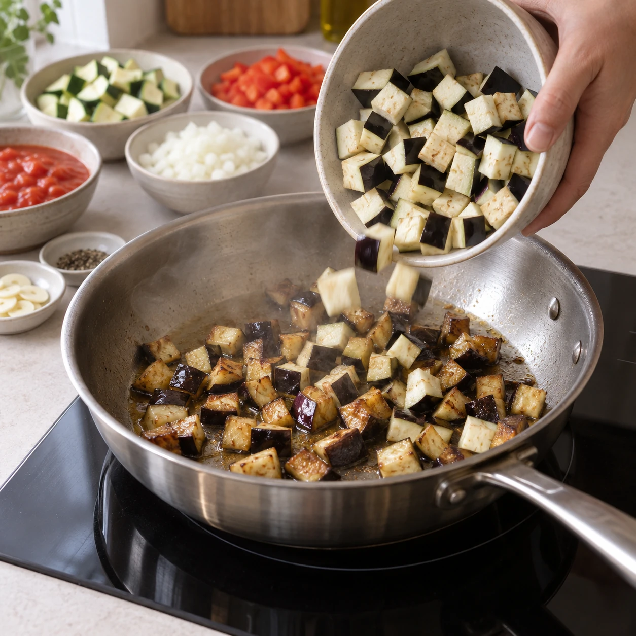 Build the ratatouille
