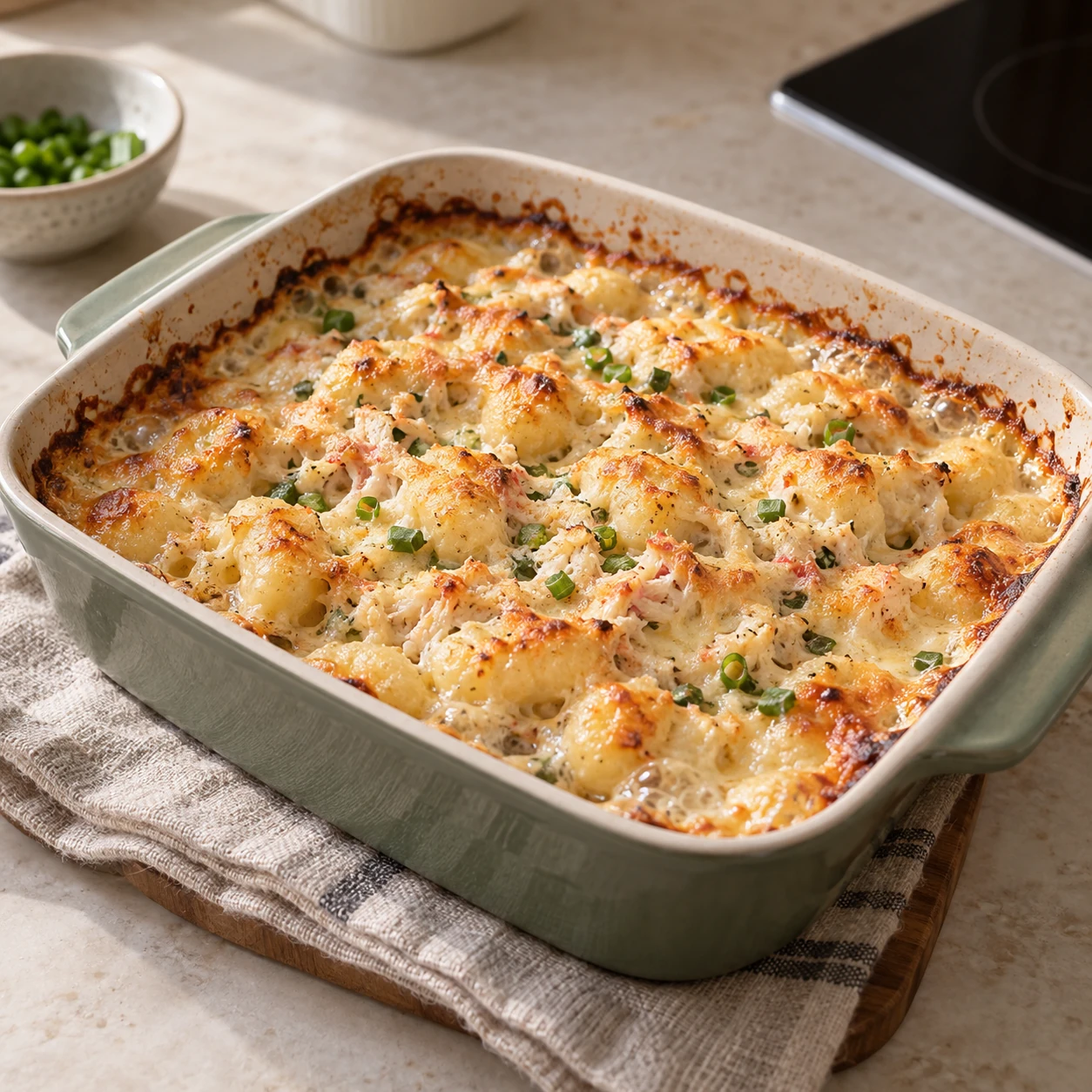 Bake the gnocchi