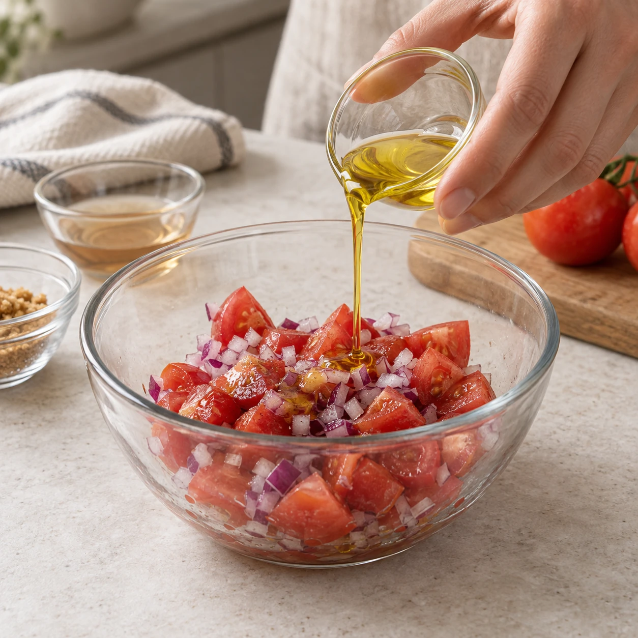 Make the tomato relish