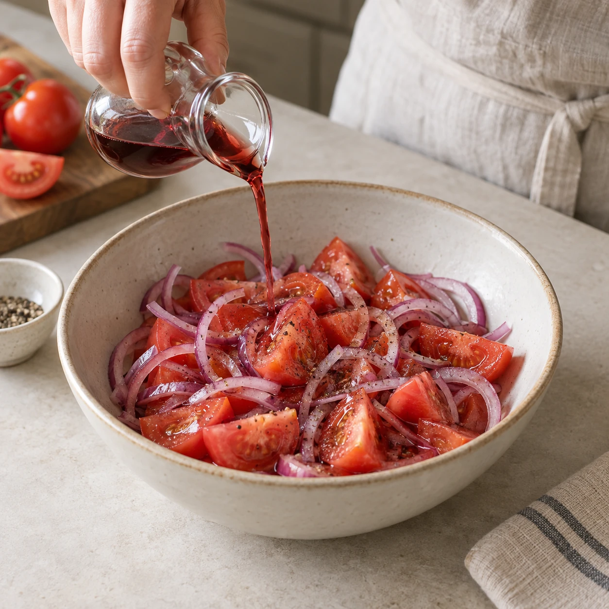Release the tomato juices