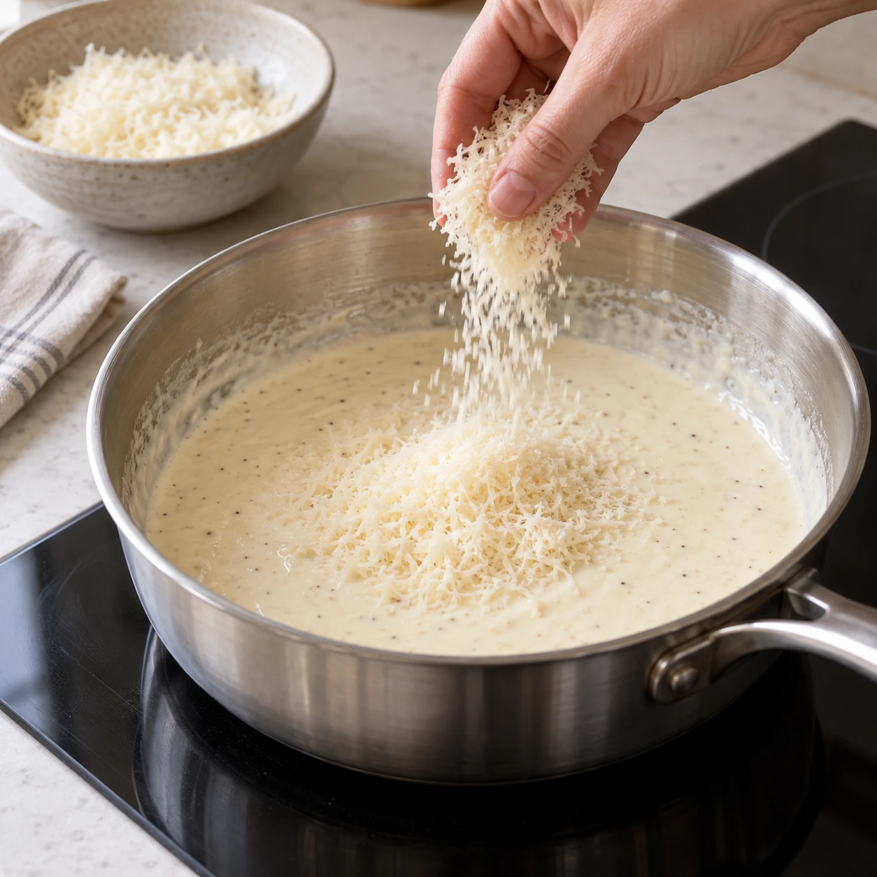 Melt in the Parmesan
