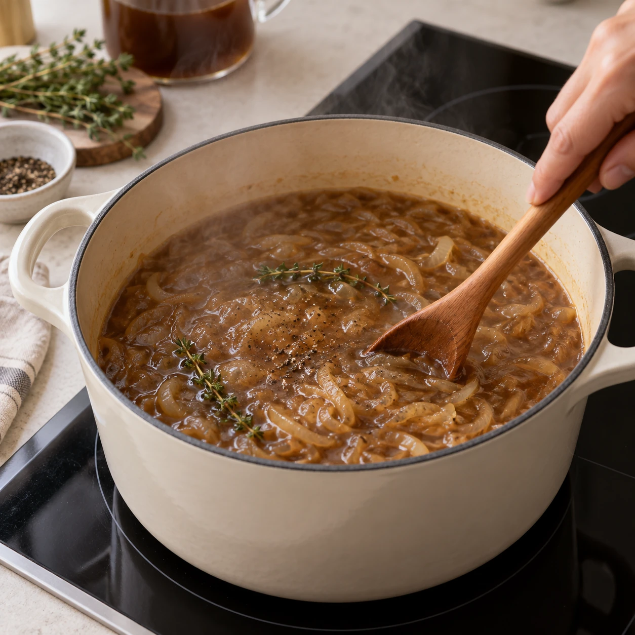 Build the soup