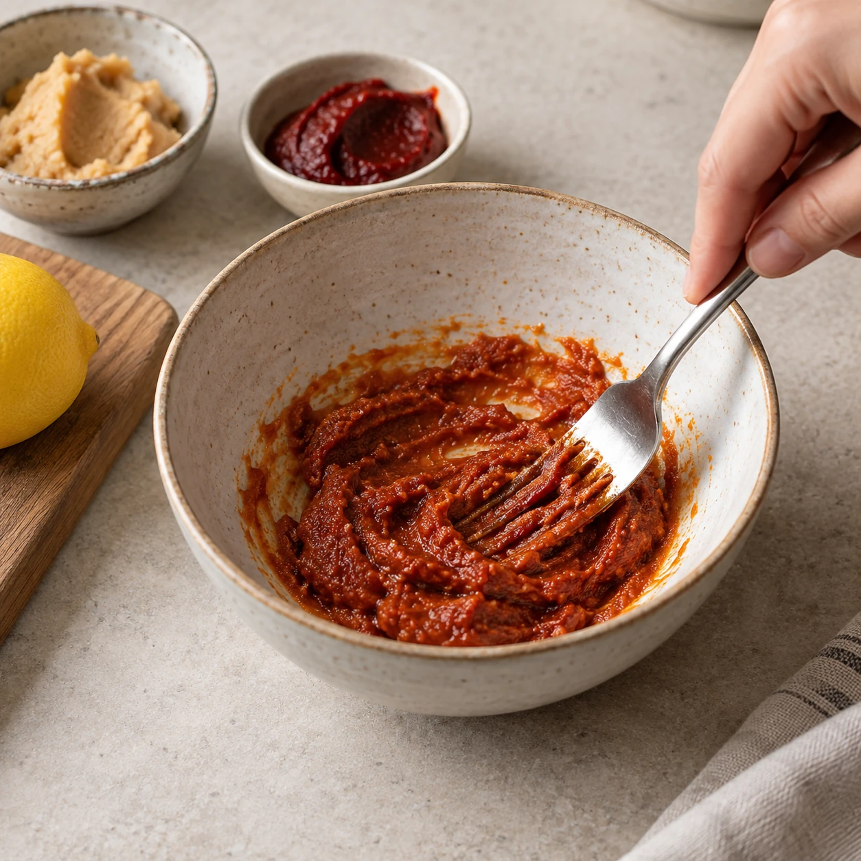 Mix the savory base