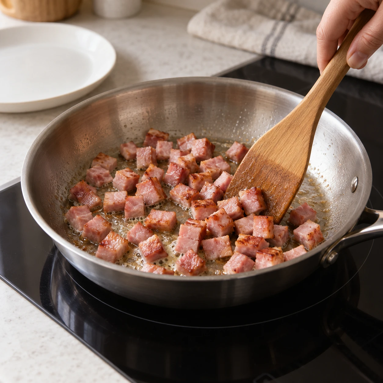 Prepare the ham