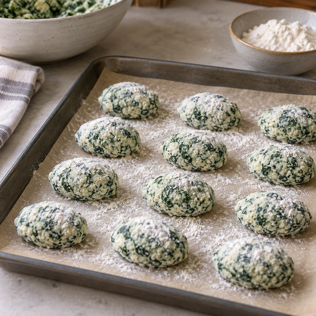 Shape and rest the gnudi