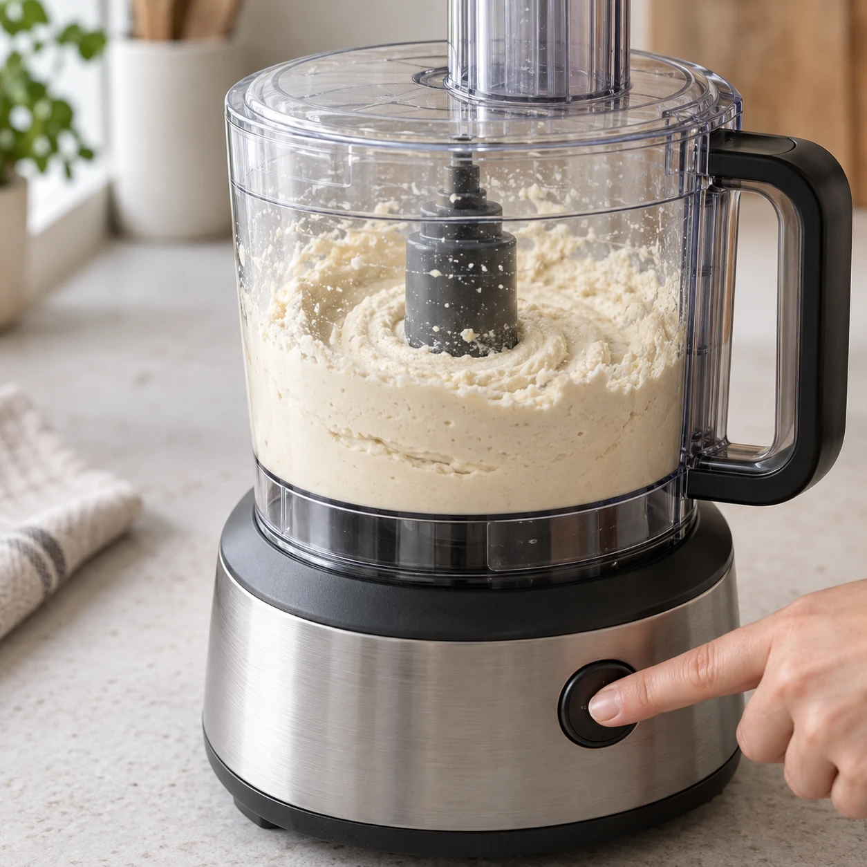 Make a smooth tofu base