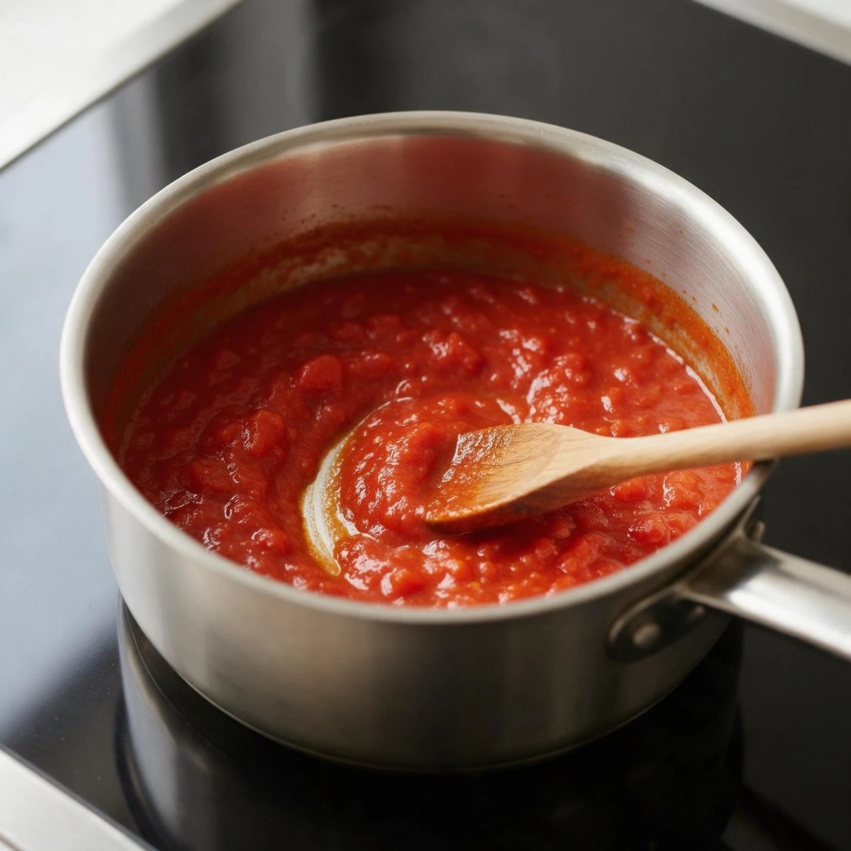 Reduce the tomato sauce